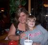 My daughter and I at Applebee's