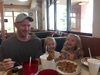 Eating with my two nieces...July 2017