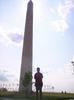 Me standing in front of the Washington Monument in D.C.
