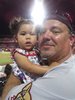Me and baby Jade at her first ballgame.
