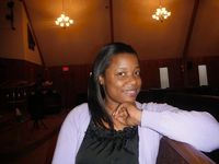 Chilling at church in 2013