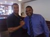 Comedian Anthony Anderson And I....