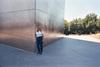 At the base of the St Louis Arch