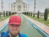 The Taj Mahal, built for Mumtaz Mahal, the 3rd wife of Shah Jahan, is an ivory-white marble mausoleum on the right bank of the Yamuna River, Agra, Uttar Pradesh, India.
All but one piece at the entrance, which is 3-pieces, were chiseled out of single marble bricks. - June 2022