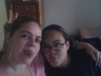 me and my sis being silly