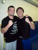June 9, 2010. Rodrigo Gracie, left, visited our gym. Great night. Learned a lot. First time rolling with a Gracie!