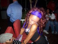 Me getting a lap dance at a club I was fresh that night lol