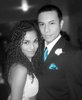 Me and my friend Kyra. She is not my girlfriend, never been my girlfriend. We were partners during my brothers wedding.