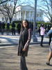 Outside the White House, 2010.