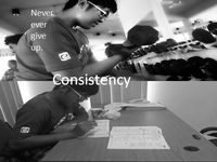 i do gym and study really hard too ;)...play ahrd, work hard my motto...my spirit? 'consistency' 