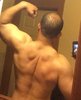 Those lumps of muscle cost about 400-500 reps on back day. Working out is a serious hobby for me. 