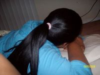 Pretending to sleep...