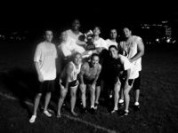 Flag football champs. I am the one bending down in the front