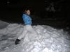 me in a mountin of snow.. lol