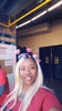 At work goofing off. 