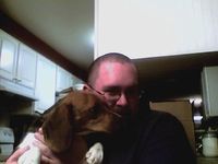 Me and My little Chloe pup