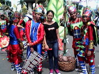 Kadayawan festival in Davao City Philippines,Aug.2014