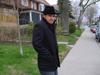 Channeling James Dean on random Toronto street. It was mad cold out that day.
