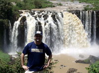 Me at Blue Nile Falls; near Bahir Dar, Ethiopia; September 2009