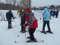 Skiing in Wisconsin!!! LOVED IT! (okay so I went down the bunny slope! big deal, LOL!)