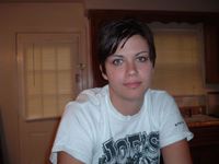 This picture of me was taken as I was packing to move to Texas. So it is not the best. It is just the only one I have on the computer right now. In the picture i have my lower lip pierced. But i no longer have it pierced. 