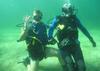 This is me and my best mate, he is in a wheelchair. I taught him to dive (I am a dive Instructor). We dive regularly.
