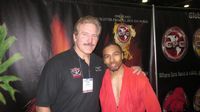Arnold (Schwarzenegger) Classic 3-2013.  Won Gold medals in SOMBO and Judo. With Dan Severn, fellow past SOMBO national champ and UFC Hall of Famer.