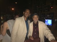 With jazz legend Jimmy Cobb at Smoke Jazz Club in NYC.