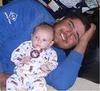 my oldest boy and my grandson