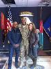 In Afghanistan and the USO tour celebs visiting Romany Malco and Jill Wagner. 