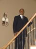 ON MY STAIRCASE TRYING TO POSE