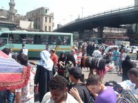 Octoba Cairo, Egypt GIANT street Market 2011-2012