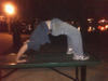 the old untrained backbend in the park after a few beers. for some reason my back still works, and yes i have gotten better at this.
