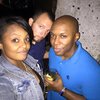 me, my sis and her bf, kicking back with some drinks in downtown sac
