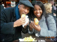 Me and my youngest sister in Germany December 08.  