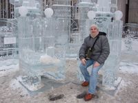 Sitting on my ice throne