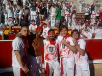 After running with the Bulls[Spain]