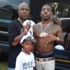 Me and my son hanging out with one of my friends 'Lucci'.....