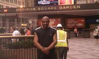 Outside of Madison Square Garden