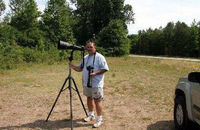 Photographing bald eagles