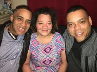 Sister Monica, Brother Adrian and me together during recent trip to Houston, TX.