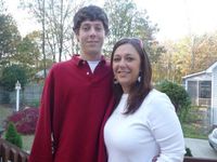 me and my son on thanksgiving 2010
