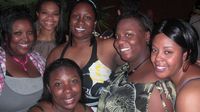 I am the one that is wearing the black and gold... This was My BDay celebration this past June.. Cancer Baby :)