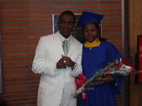 3 hrs after i got back from Iraq 2006 to my sister graduation fro Hoftra Un in NY 