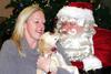 Klohe's first Christmas and first visit with Santa