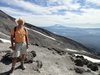 Mount St. Helens hike.  WOW !  At the summit standing in loose volcanic ash. Amazing views :)  Tell me about your wonderful travels ? ...  
