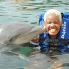 Cancun - October 2013, kissed by a dolphin and loved it! 