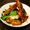 Thai Spicy basil king crab yes I'm a chef!