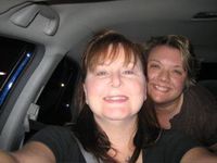 Me and Lori on our way to VEGAS BABY!!!!!